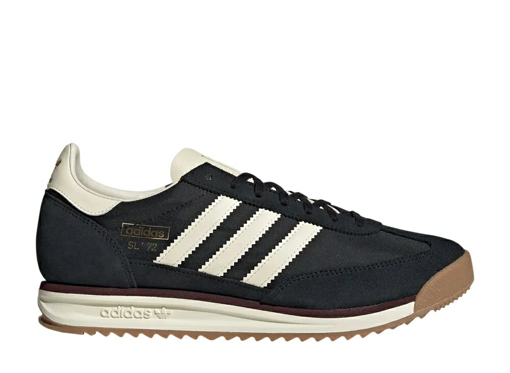 ＼百貨店大売り出し／1000円引き換え証書き著す中！adidas アディダス SL72 RS 中核グループ黒いこと/皮膚軟化剤白いこと/ゴールドメタリック (エディフィス/イエナ エクスクルーシブ) アディダス HQ7250 メンズ スニーカー 駈けっくらシューズ 21SN-HQ7250