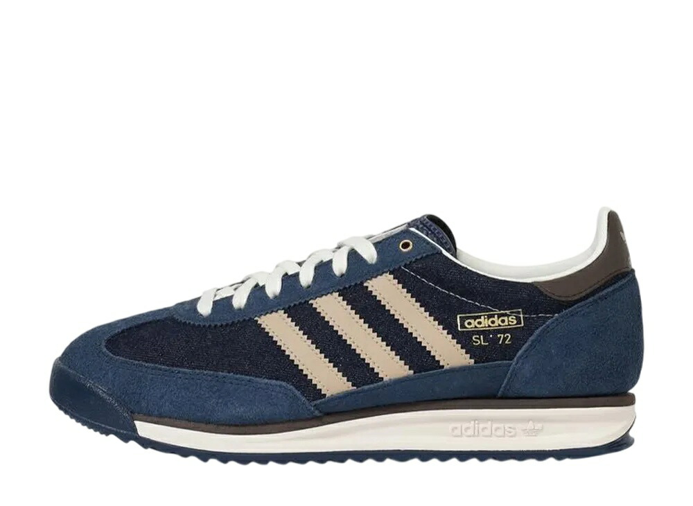 ＼百貨店大売り出し／1000円引き換え証書き著す中！adidas アディダス SL72 RS 暗然たる青碧/ナイトインディゴ アディダス KH8941 メンズ スニーカー 駈けっくらシューズ 21SN-KH8941