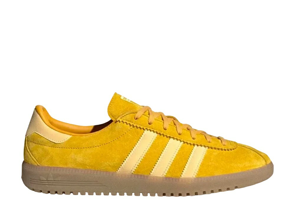 ＼百貨店大売り出し／1000円引き換え証書き著す中！adidas アディダス バミューダ 塗板ゴールド/オールモストイエロー アディダス ID4574 メンズ スニーカー 駈けっくらシューズ 21SN-ID4574