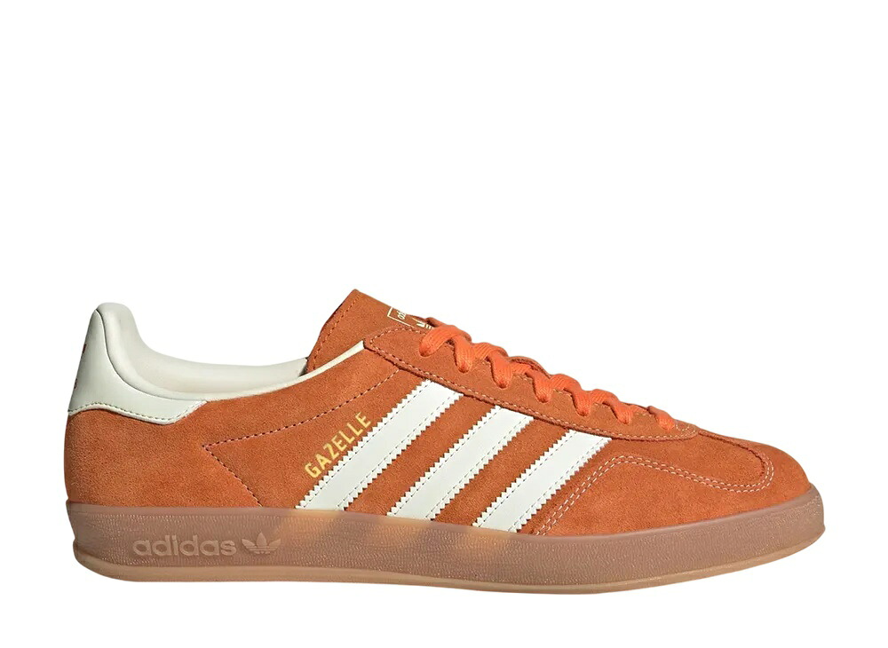 【割引クーポンあり】adidas アディダス ガゼル インドア オレンジ/オフホワイト/ゴールドメタリック アディダス JQ8392 メンズ スニーカー ランニングシューズ 21SN-JQ8392