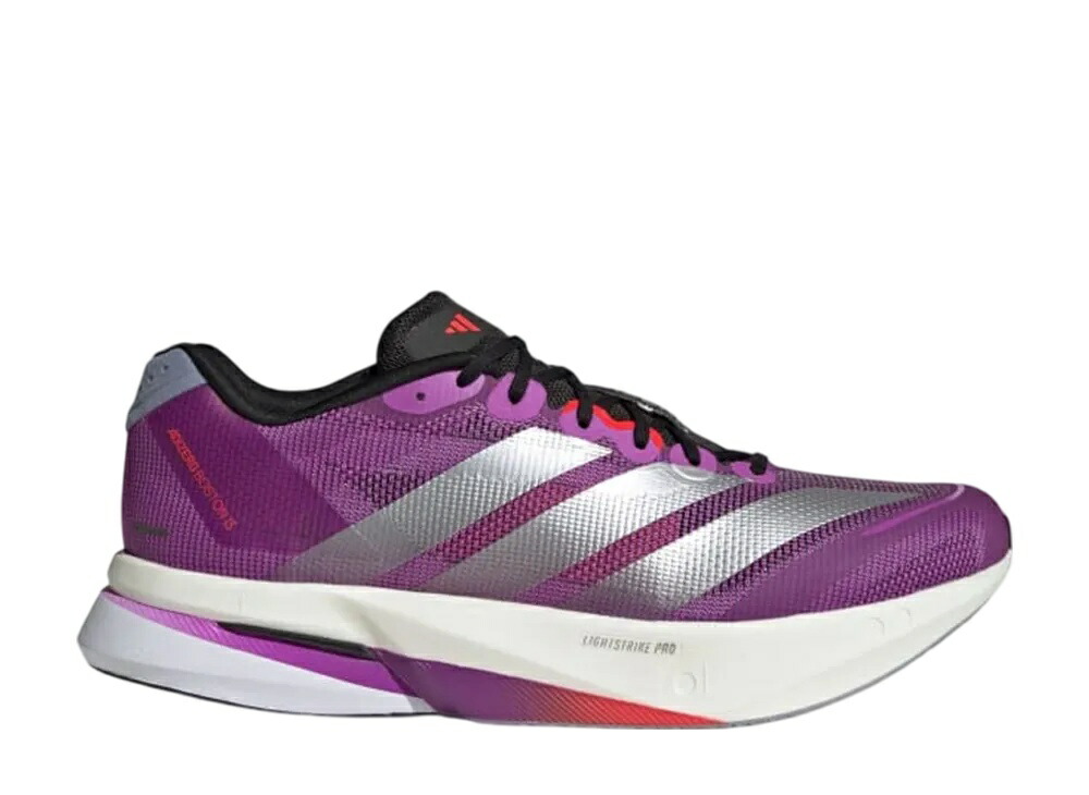 ＼百貨店大売り出し／1000円クーポン券ふり出し中！adidas アディダス アディゼロ 豆の町13 パープルバースト/シルバーメタリック/ルシッドレッド アディダス JS4943 メンズ スニーカー 駈けっくらシューズ 21SN-JS4943