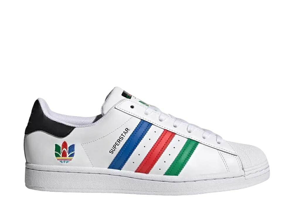 【割引クーポンあり】adidas アディダス スーパースター カラフルトレフォイル アディダス FU9521 メンズ スニーカー ランニングシューズ 21SN-FU9521