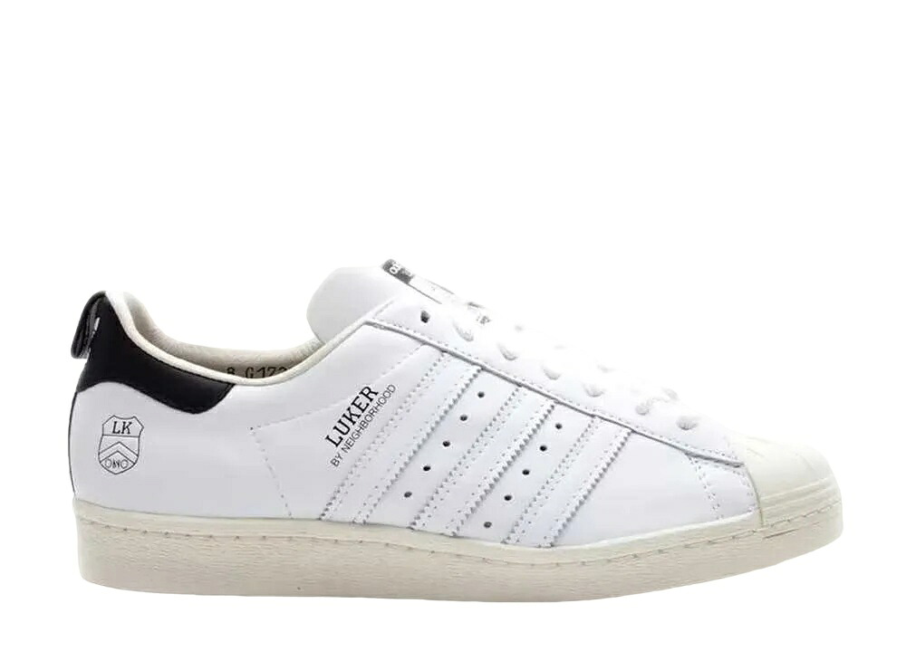 【割引クーポンあり】adidas アディダス スーパースター80s ルーカー ネイバーフッド ホワイト アディダス G17202 メンズ スニーカー ランニングシューズ 21SN-G17202