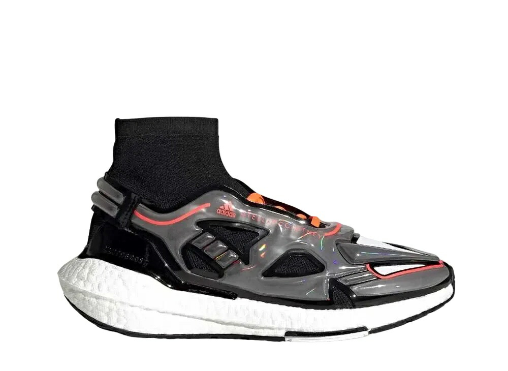 ＼百貨店大売り出し／1000円クーポン券ふり出し中！adidas ステラ・マッカートニー × アディダス ウィメンズ ウルトラブースト 22 中核グループ 黒いこと 合図 オレンジ色 アディダス GW0206 ウィメンズ レディース スニーカー 駈けっくらシューズ 21SN-GW0206