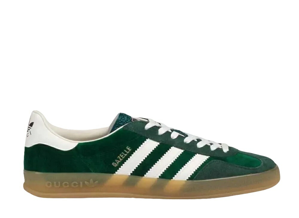 今だけ【1000円クーポン】発行中!!adidas グッチ × アディダス ガゼル グリーン アディダス 7078489STU03170 メンズ スニーカー ランニングシューズ 21SN-7078489STU03170