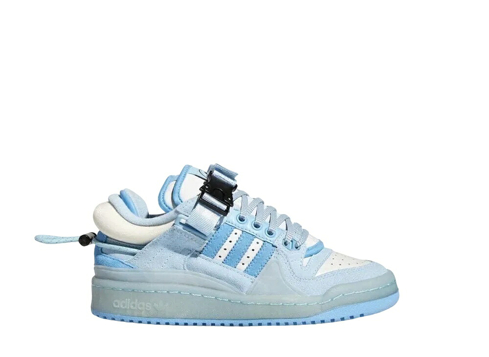 【割引クーポンあり】adidas バッド・バニー × アディダス キッズ フォーラム バックル ロー ブルー ティント アディダス GY4900 メンズ スニーカー ランニングシューズ 21SN-GY4900
