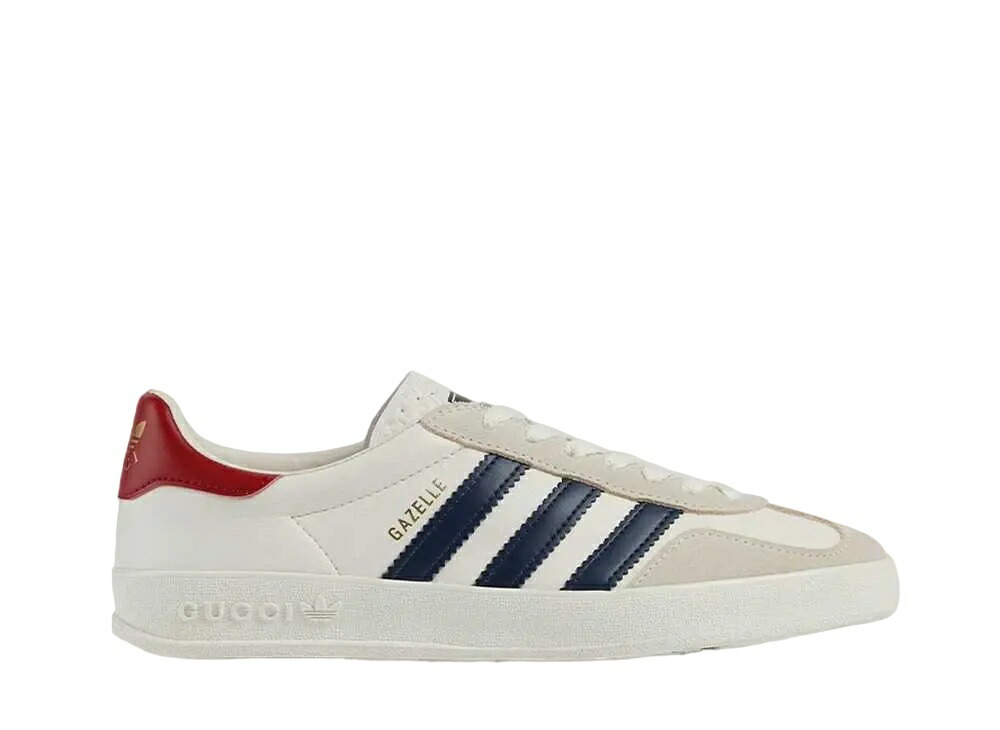 【今なら割引クーポン発行中】adidas グッチ × アディダス ガゼル ホワイト アディダス 707847-UTT10-9060 メンズ スニーカー ランニングシューズ 21SN-707847-UTT10-9060