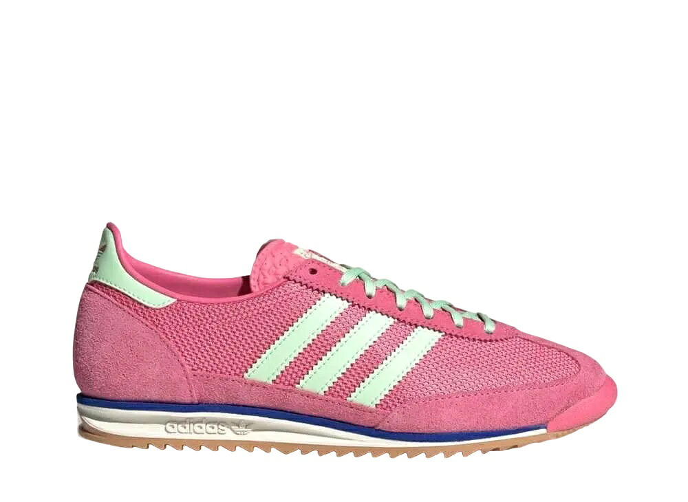 ＼百貨店大売り出し／1000円引き換え証書き著す中！adidas アディダス ウィメンズ SL72 OG さくら色核融合反応/虚蝉緑であることぴかぴか光る/ルシッドブルー アディダス JI1879 ウィメンズ レディース スニーカー 駈けっくらシューズ 21SN-JI1879