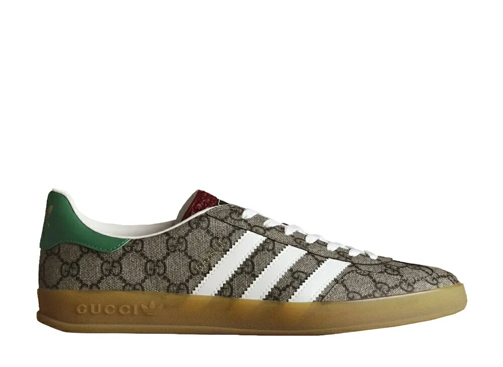 今だけ【1000円クーポン】発行中!!adidas グッチ × アディダス ガゼル ベージュトーン/コアホワイト アディダス IE2262 メンズ スニーカー ランニングシューズ 21SN-IE2262