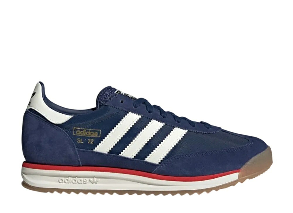 ＼百貨店大売り出し／1000円引き換え証書き著す中！adidas アディダス SL72 RS 暗然たる青碧/象牙色/赤いこと アディダス JR8789 メンズ スニーカー 駈けっくらシューズ 21SN-JR8789