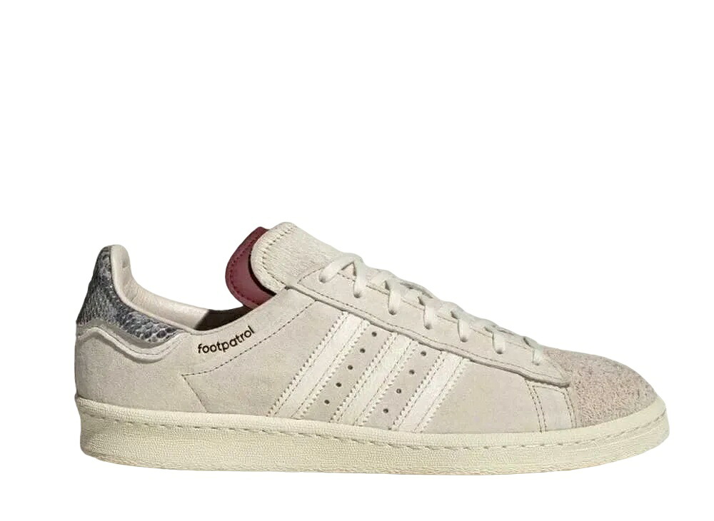 ＼百貨店大売り出し／1000円引き換え証書き著す中！adidas フットパトロール × アディダス 構内 皮膚軟化剤白いこと/象牙色/せつ然たる赤銅色 アディダス GW7128 メンズ スニーカー 駈けっくらシューズ 21SN-GW7128