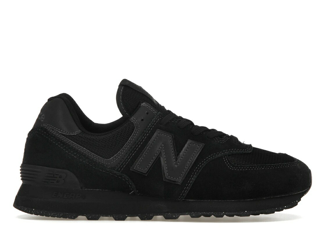 ＼百貨店大売り出し／1000円引き換え証書き著す中！New Balance New Balance 574 Triple Black ニュー平衡にする ML574EVE メンズ スニーカー 駈けっくらシューズ 19SX-20260508125623-052