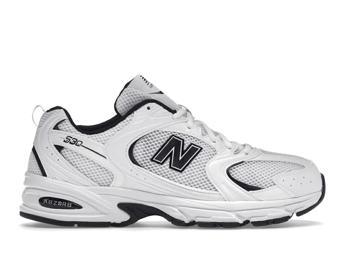 ＼百貨店大売り出し／1000円引き換え証書き著す中！New Balance ニュー平衡にする 530 白いこと 黒いこと ディティール ニュー平衡にする MR530EWB メンズ スニーカー 駈けっくらシューズ 19SX-20260508125623-057