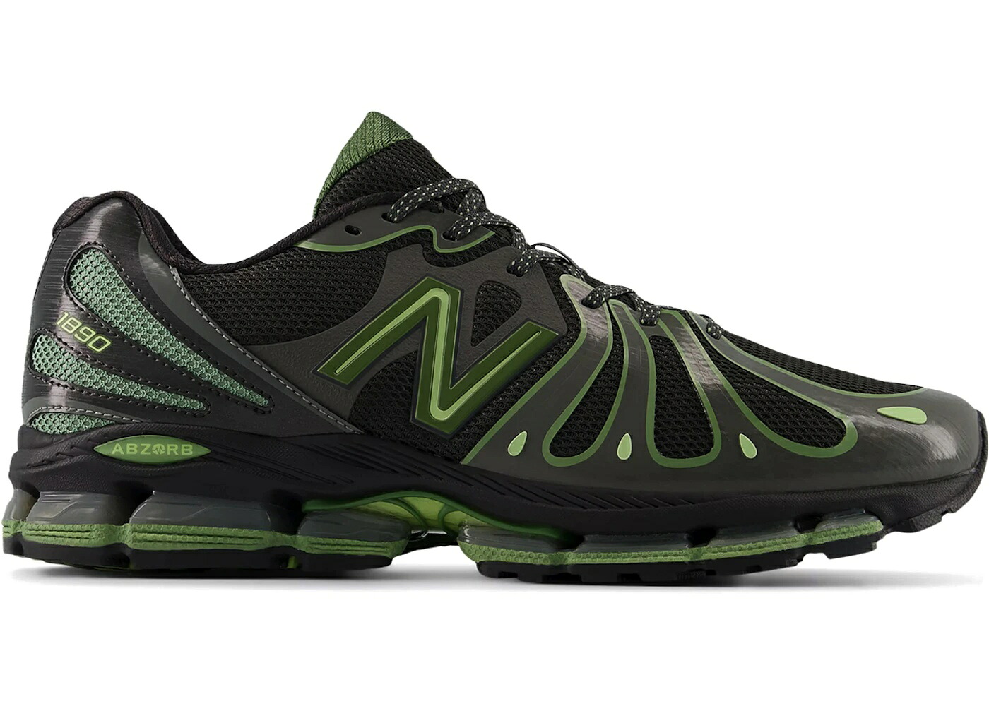 ＼百貨店大売り出し／1000円引き換え証書き著す中！New Balance New Balance 1890 Faded Black Utility Green ニュー平衡にする U189071H メンズ スニーカー 駈けっくらシューズ 19SX-20260508125623-150