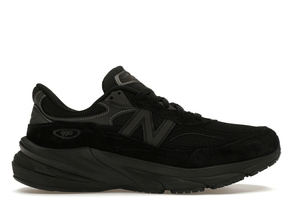 ＼百貨店大売り出し／1000円引き換え証書き著す中！New Balance New Balance 990v6 Triple Black ニュー平衡にする U990BB6 メンズ スニーカー 駈けっくらシューズ 19SX-20260508125623-167