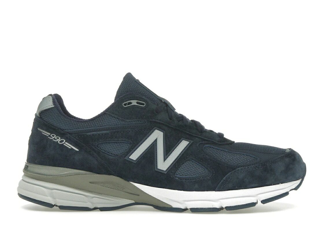 ＼百貨店大売り出し／1000円引き換え証書き著す中！New Balance New Balance 990v4 MiUSA Navy ニュー平衡にする U990NV4 メンズ スニーカー 駈けっくらシューズ 19SX-20260508125623-169