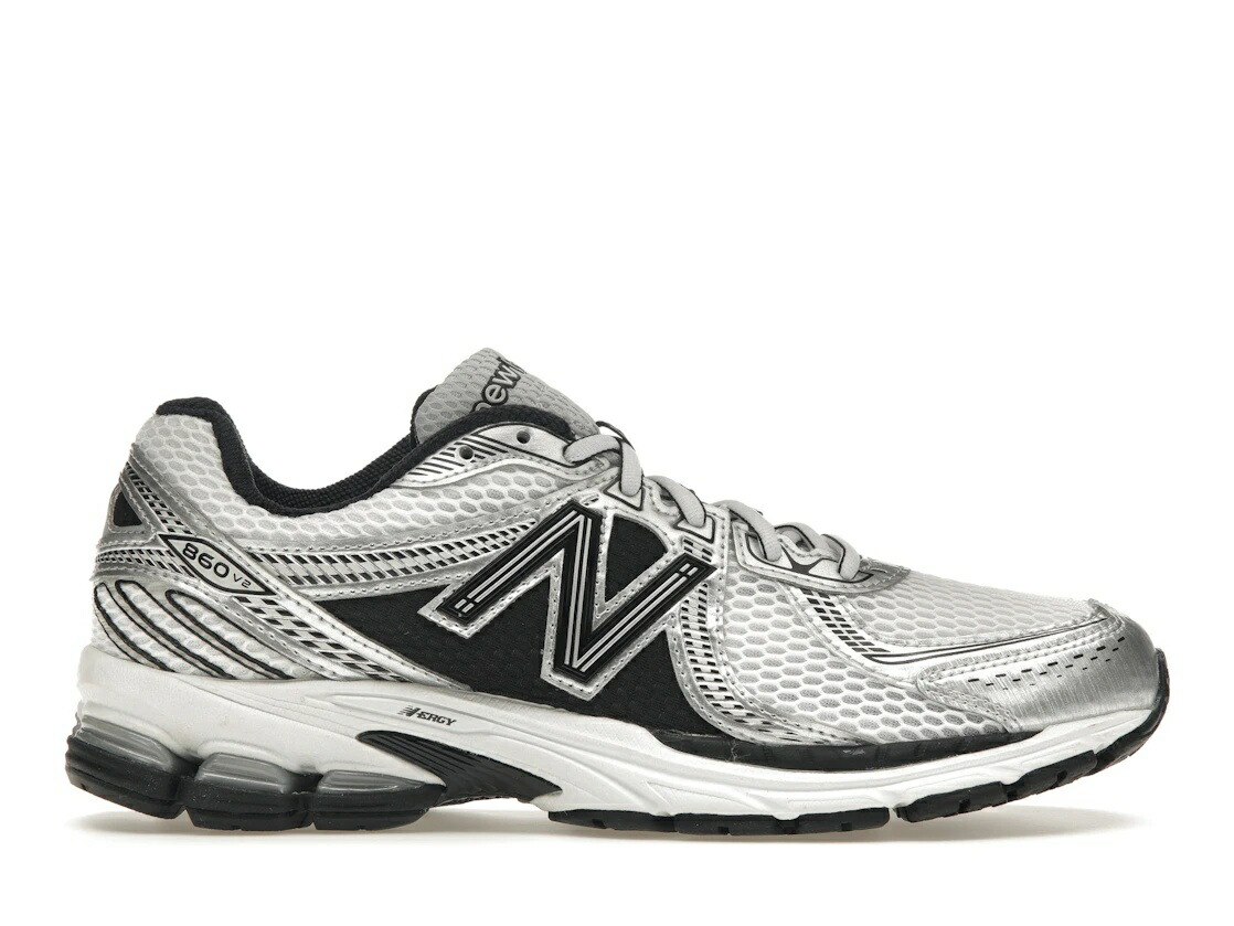＼百貨店大売り出し／1000円引き換え証ふり出し中！New Balance ニュー平衡にする 860v2 黒いこと 白いこと しろがね色 ニュー平衡にする ML860XD メンズ スニーカー 駈けっくらシューズ 19SX-20260508125623-174