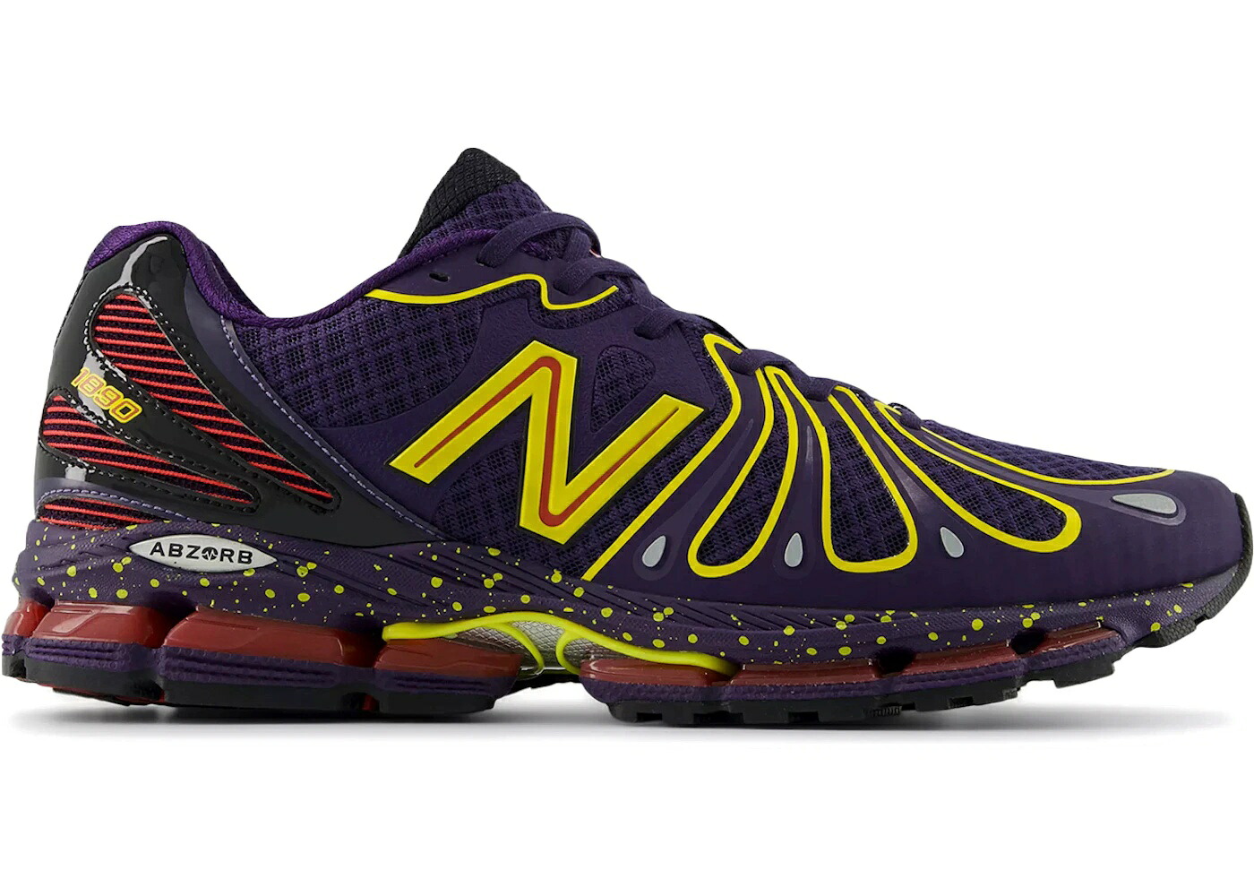 ＼百貨店大売り出し／1000円引き換え証書き著す中！New Balance New Balance 1890 Boysenberry Punch Yellow ニュー平衡にする U18909P5 メンズ スニーカー 駈けっくらシューズ 19SX-20260508125623-204