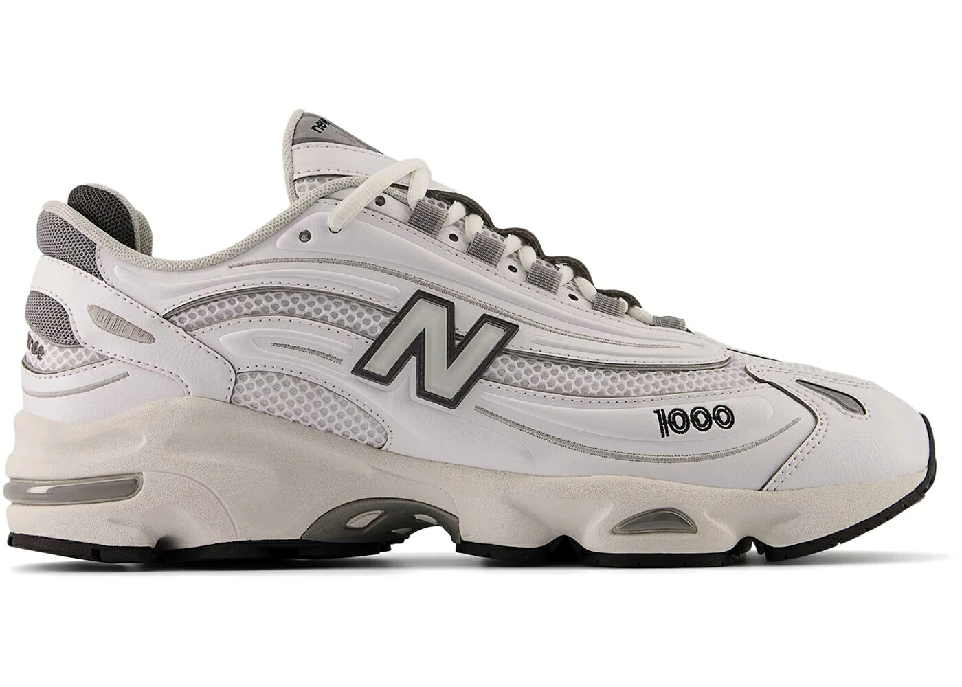 【今なら割り引き引き換え証ふり出し中】New Balance New Balance 1000 White ニュー平衡にする M1000D メンズ スニーカー 駈けっくらシューズ 19SX-20260508125623-224