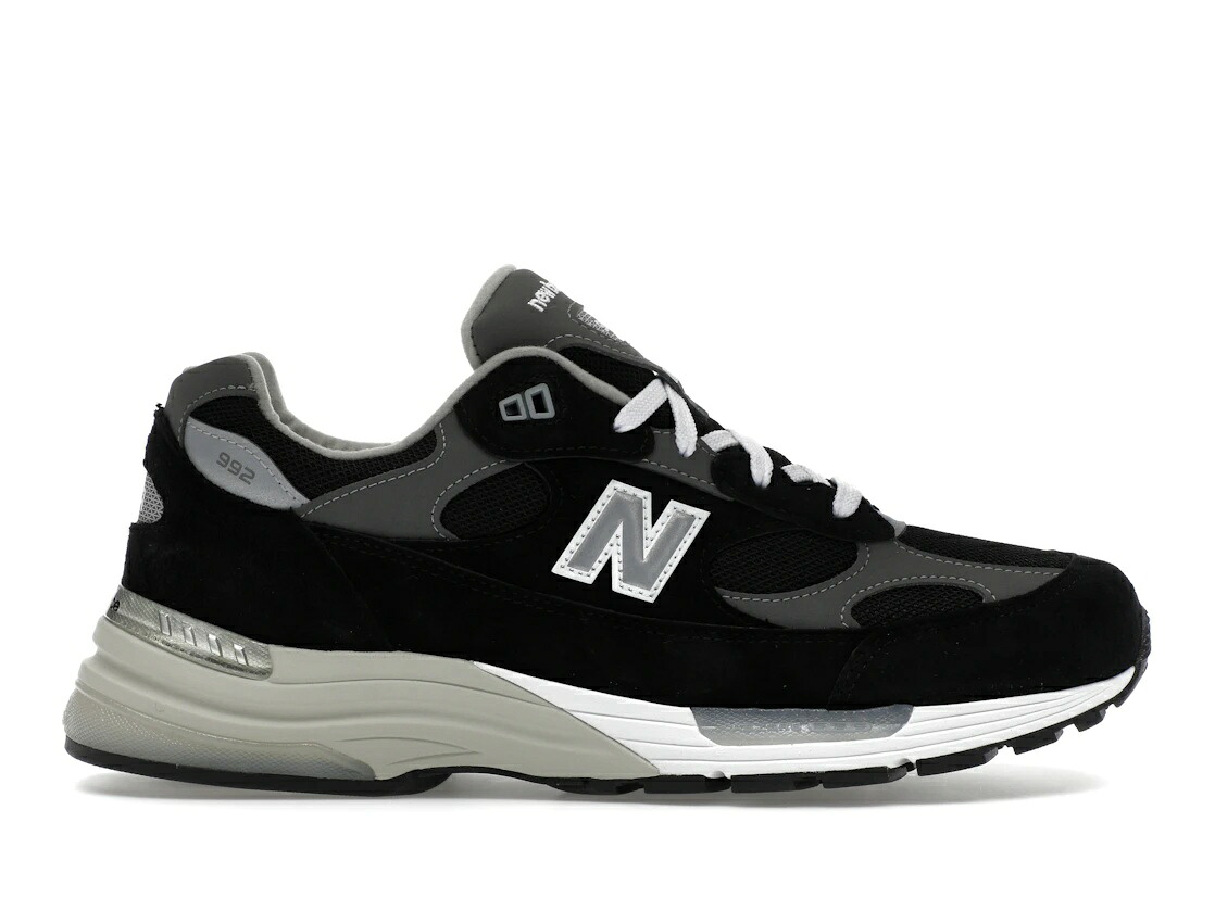 ＼百貨店大売り出し／1000円引き換え証書き著す中！New Balance New Balance 992 MiUSA Black Grey ニュー平衡にする U992BK メンズ スニーカー 駈けっくらシューズ 19SX-20260508125623-272