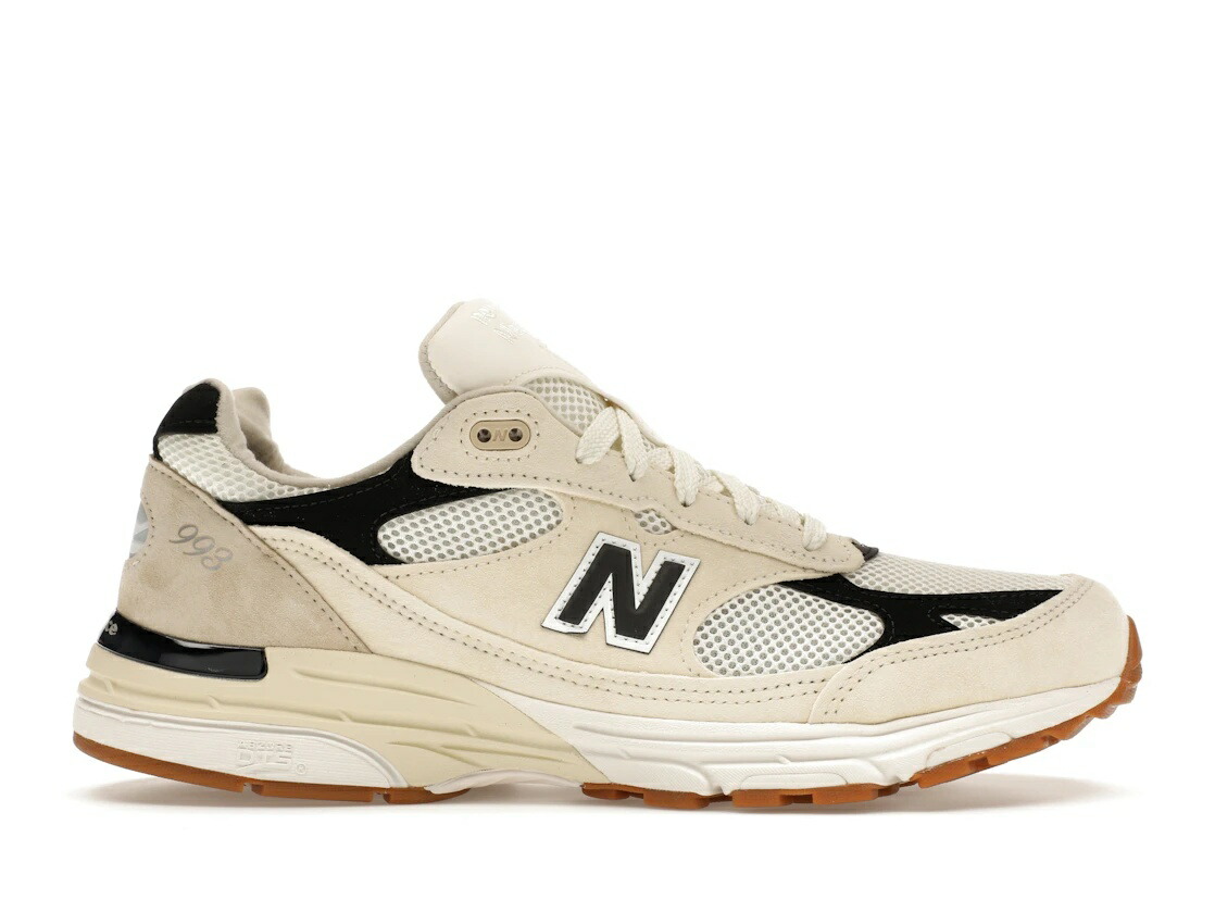 ＼百貨店大売り出し／1000円引き換え証書き著す中！New Balance テディ・サンティス × ニュー平衡にする 993 お手伝いさん はたご屋 USA シーソルト 黒いこと ニュー平衡にする U993WS メンズ スニーカー 駈けっくらシューズ 19SX-20260508125623-276