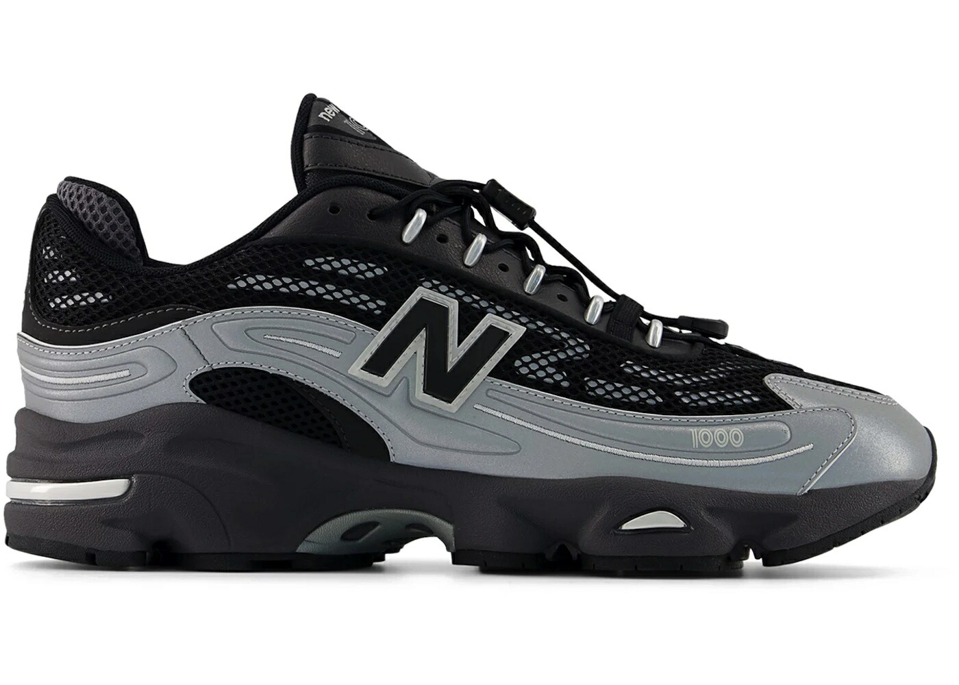 ＼百貨店大売り出し／1000円引き換え証書き著す中！New Balance New Balance 1000G Silver Metallic Black ニュー平衡にする U1000432 メンズ スニーカー 駈けっくらシューズ 19SX-20260508125623-316