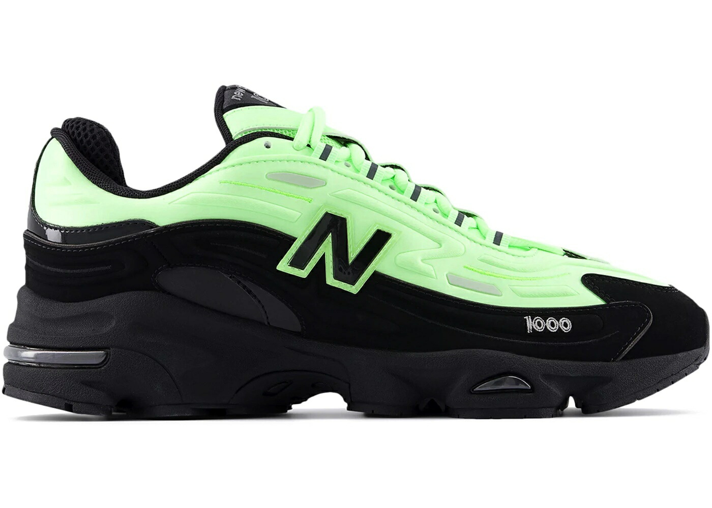 ＼百貨店大売り出し／1000円引き換え証書き著す中！New Balance New Balance 1000 Lime Black ニュー平衡にする M1000DD メンズ スニーカー 駈けっくらシューズ 19SX-20260508125623-328