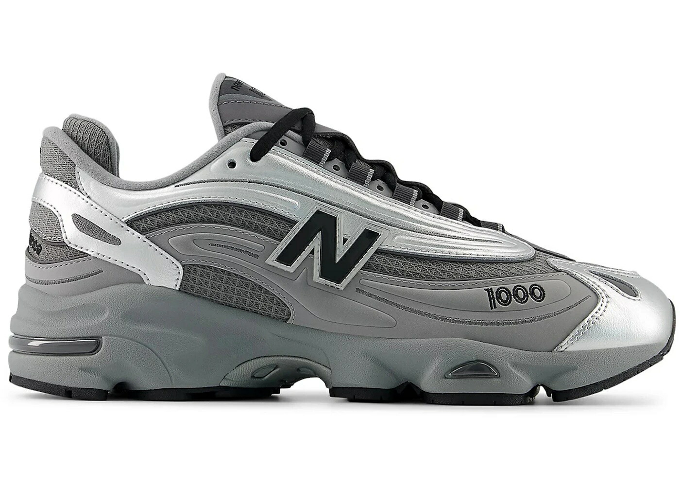 ＼百貨店大売り出し／1000円引き換え証書き著す中！New Balance New Balance 1000 Silver Metallic Slate Grey ニュー平衡にする U10007RF メンズ スニーカー 駈けっくらシューズ 19SX-20260508125623-360