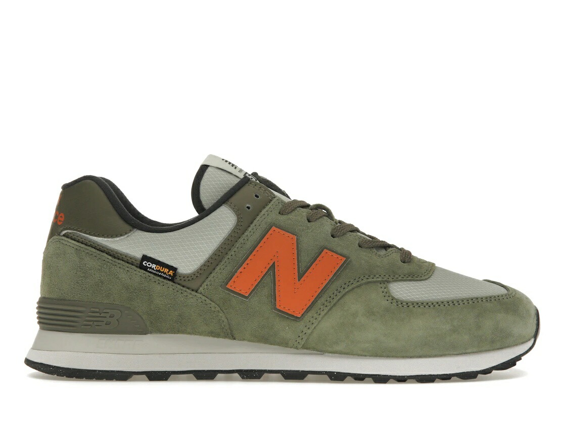 ＼百貨店大売り出し／1000円引き換え証書き著す中！New Balance New Balance 574 Cordura Dark Olivine ニュー平衡にする U574SOC メンズ スニーカー 駈けっくらシューズ 19SX-20260508125623-391