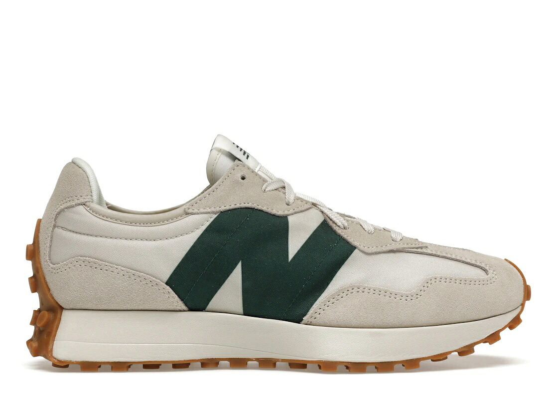 ＼百貨店大売り出し／1000円引き換え証書き著す中！New Balance ニュー平衡にする 327 ティンバーウルフ ナイトウォッチ 緑であること ニュー平衡にする MS327HR1 メンズ スニーカー 駈けっくらシューズ 19SX-20260508125623-407