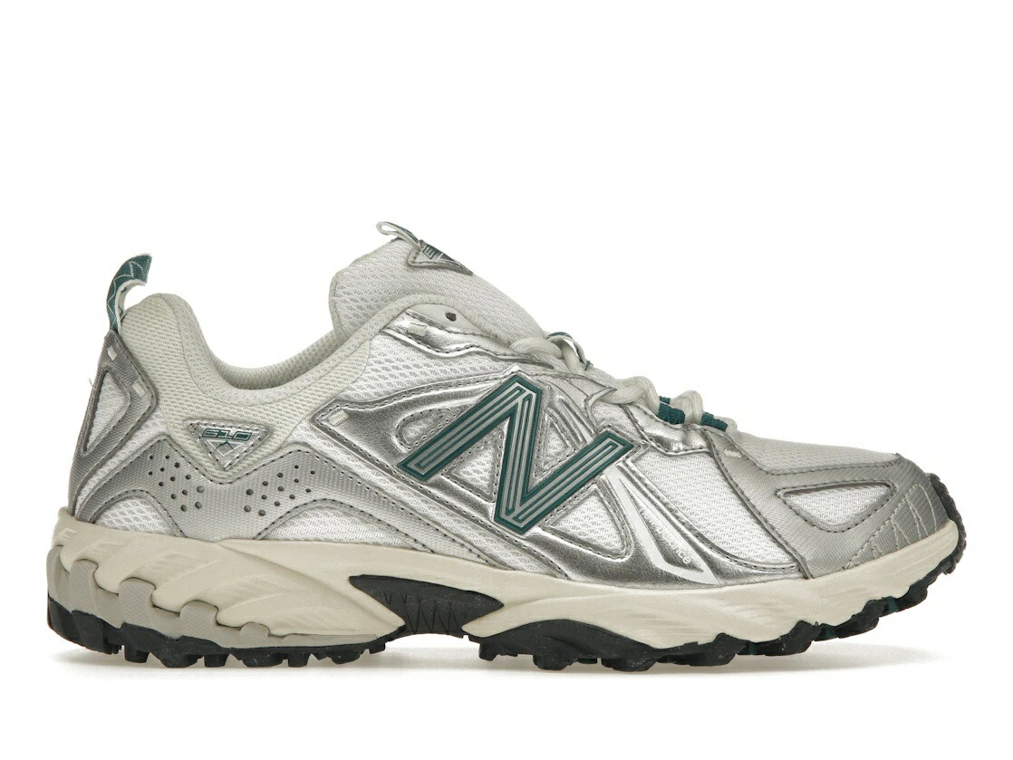 ＼百貨店大売り出し／1000円引き換え証書き著す中！New Balance New Balance 610 Silver Metallic Reflection Green ニュー平衡にする ML610TAE メンズ スニーカー 駈けっくらシューズ 19SX-20260508125623-457