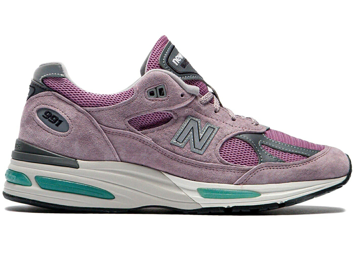 ＼百貨店大売り出し／1000円引き換え証書き著す中！New Balance New Balance 991v2 MiUK Smoked Pearl ニュー平衡にする U991RR2 メンズ スニーカー 駈けっくらシューズ 19SX-20260508125623-508