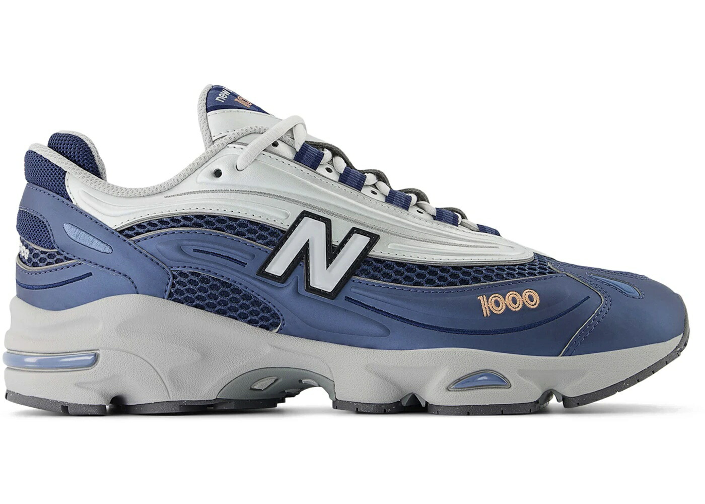 ＼百貨店大売り出し／1000円引き換え証書き著す中！New Balance New Balance 1000 Vintage Indigo Silver ニュー平衡にする M1000P メンズ スニーカー 駈けっくらシューズ 19SX-20260508125623-591