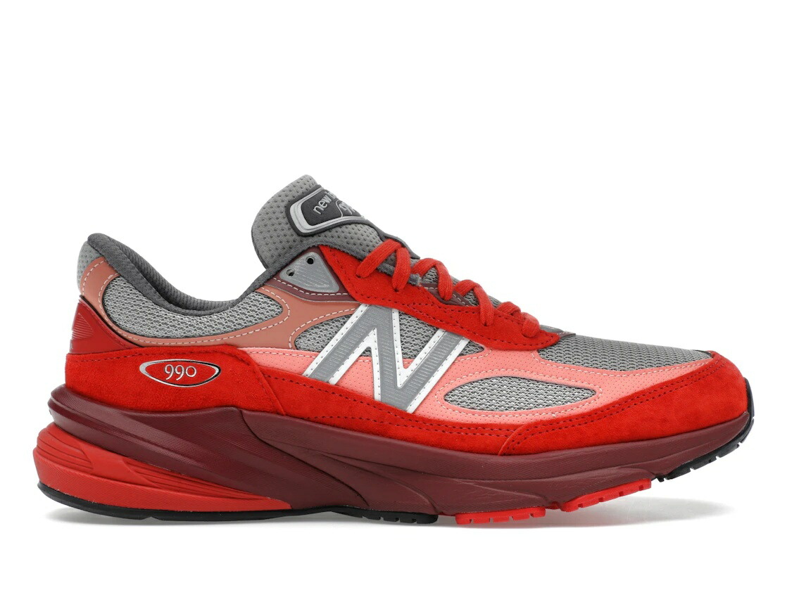 ＼百貨店大売り出し／1000円引き換え証書き著す中！New Balance New Balance 990v6 MiUSA Community Red ニュー平衡にする U990RT6 メンズ スニーカー 駈けっくらシューズ 19SX-20260508125623-608