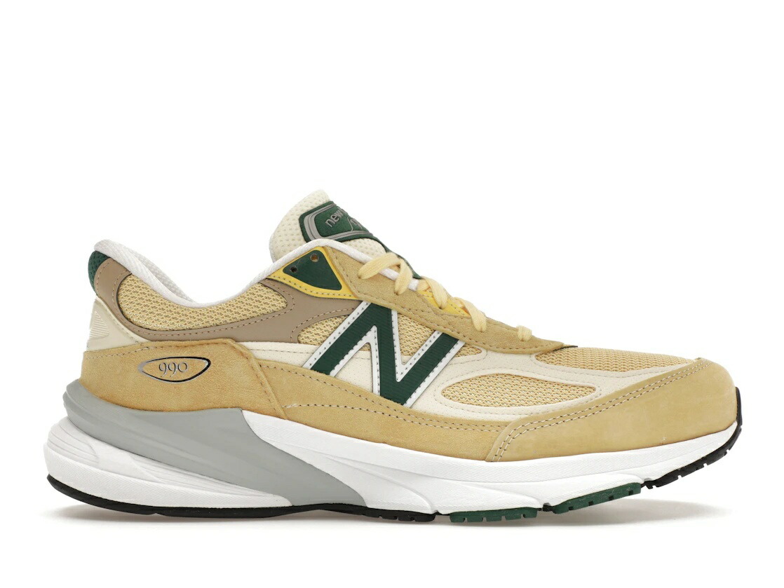 ＼百貨店大売り出し／1000円クーポン券ふり出し中！New Balance ニュー平衡にする 990v6 お手伝いさん はたご屋 USA 類人猿毛皮 緑であること ニュー平衡にする U990TE6 メンズ スニーカー 駈けっくらシューズ 19SX-20260508125623-728