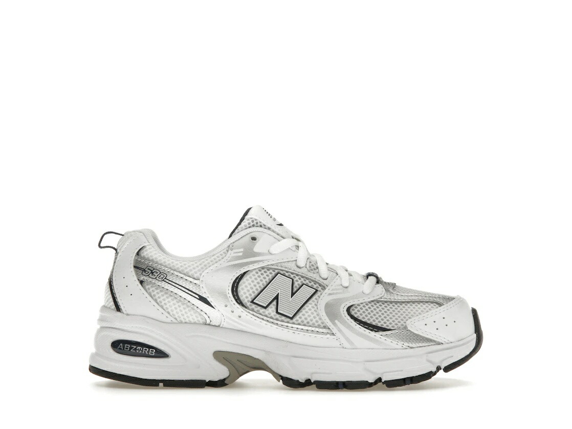 【今なら割り引き引き換え証ふり出し中】New Balance New Balance 530 White Natural Indigo (GS) ニュー平衡にする GR530SB1 メンズ スニーカー 駈けっくらシューズ 19SX-20260508125623-740