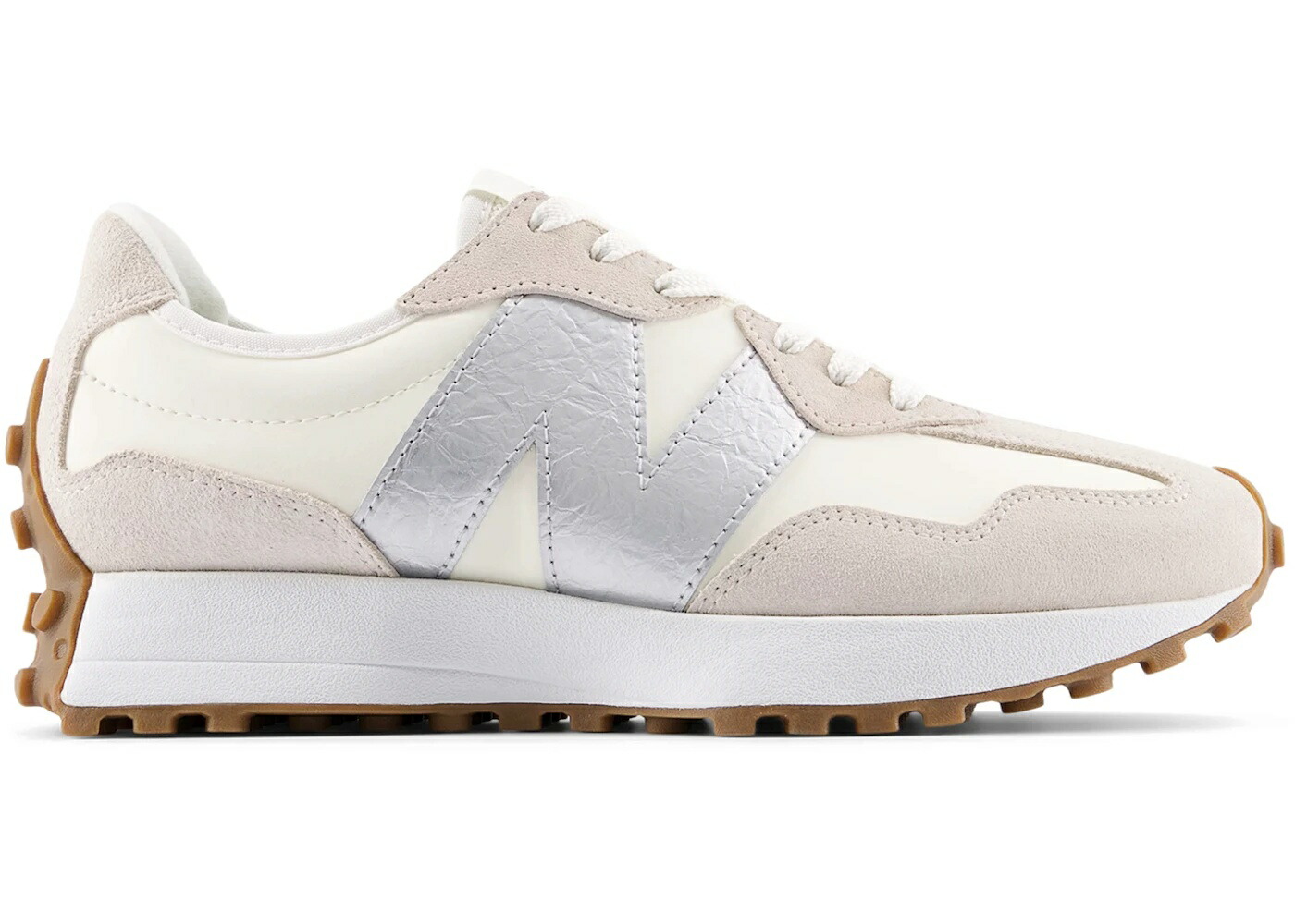 【今なら割り引き引き換え証ふり出し中】New Balance New Balance 327 Angora Silver Metallic (Women\u0027s) ニュー平衡にする W327240 ウィメンズ レディース スニーカー 駈けっくらシューズ 19SX-20260508125623-748