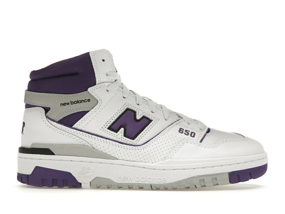 ＼百貨店大売り出し／1000円引き換え証書き著す中！New Balance New Balance 650R White Interstellar Purple ニュー平衡にする BB650RCF メンズ スニーカー 駈けっくらシューズ 19SX-20260508125623-909