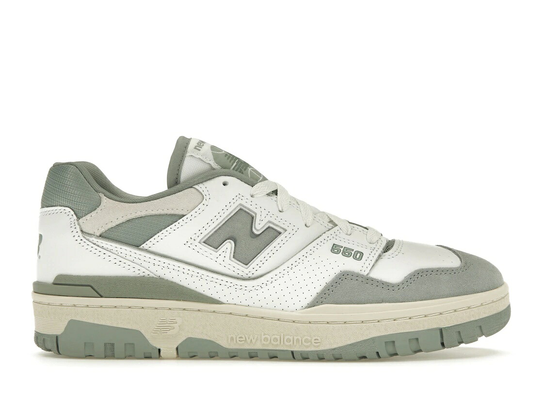 ＼百貨店大売り出し／1000円引き換え証書き著す中！New Balance New Balance 550 White Juniper ニュー平衡にする BB550NED メンズ スニーカー 駈けっくらシューズ 19SX-20260508125623-955