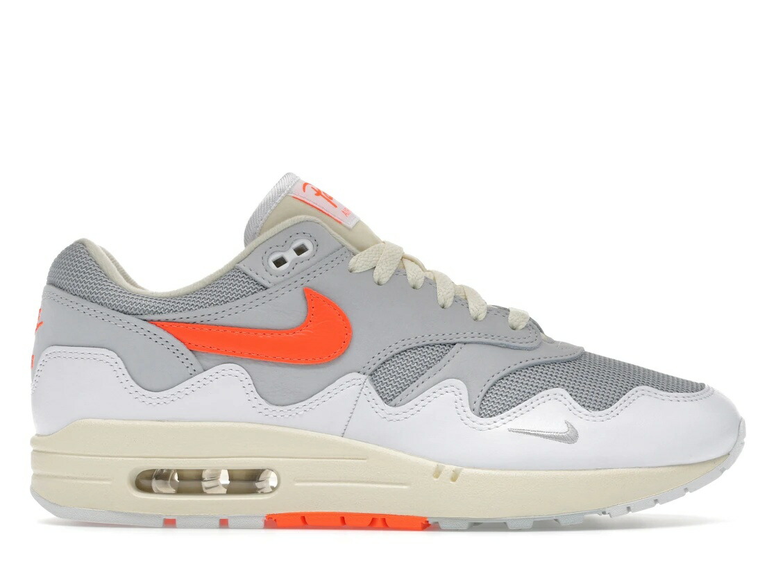 【今なら銀行割引引き換え証書き著す中】Nike Nike Air Max 1 Patta Waves White Hyper Crimson (With Bracelet) ナイキ II7055-100 メンズ スニーカー 駈けっくらシューズ 19SX-20260508125615-056