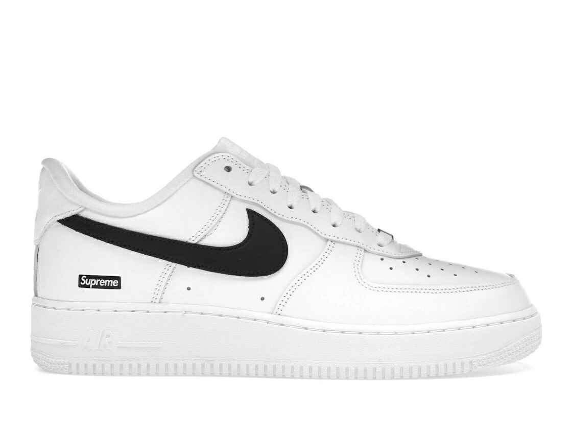 【今なら銀行割引引き換え証書き著す中】Nike Nike Air Force 1 Low Supreme White Black ナイキ CU9225-102 メンズ スニーカー 駈けっくらシューズ 19SX-20260508125615-138