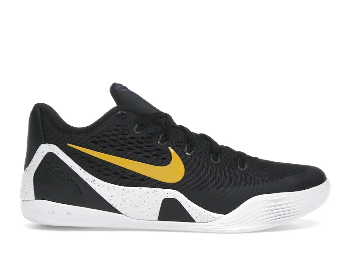 【今なら銀行割引引き換え証書き著す中】Nike Nike Kobe 9 EM Low Protro 結核症 Black University Gold ナイキ IH1401-002 メンズ スニーカー 駈けっくらシューズ 19SX-20260508125615-204