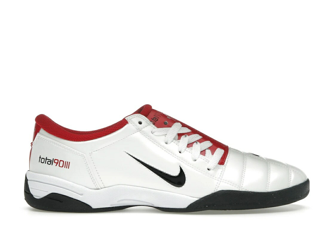 【今なら銀行割引引き換え証書き著す中】Nike Nike Total 90 3 White Gym Red ナイキ HQ2851-100 メンズ スニーカー 駈けっくらシューズ 19SX-20260508125615-273
