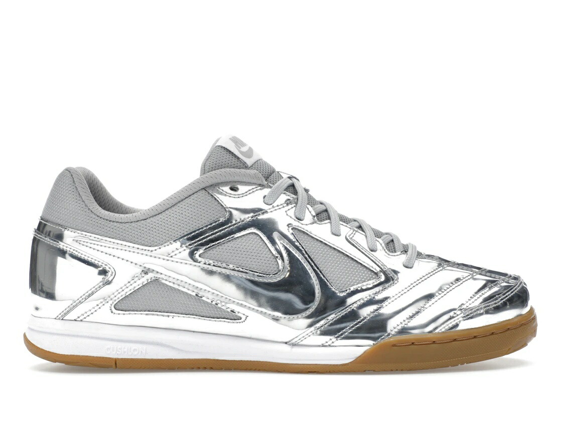 【今なら銀行割引クーポン券振り出し中】Nike Nike Gato LV8 Metallic Silver White Gum Light Brown ナイキ IB3566-001 メンズ スニーカー 駈けっくらシューズ 19SX-20260508125615-324