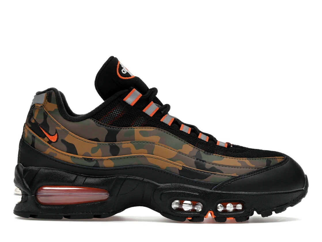 【今なら銀行割引引き換え証書き著す中】Nike Nike Air Max 95 Safety Orange Camo ナイキ HQ1973-001 メンズ スニーカー 駈けっくらシューズ 19SX-20260508125615-380