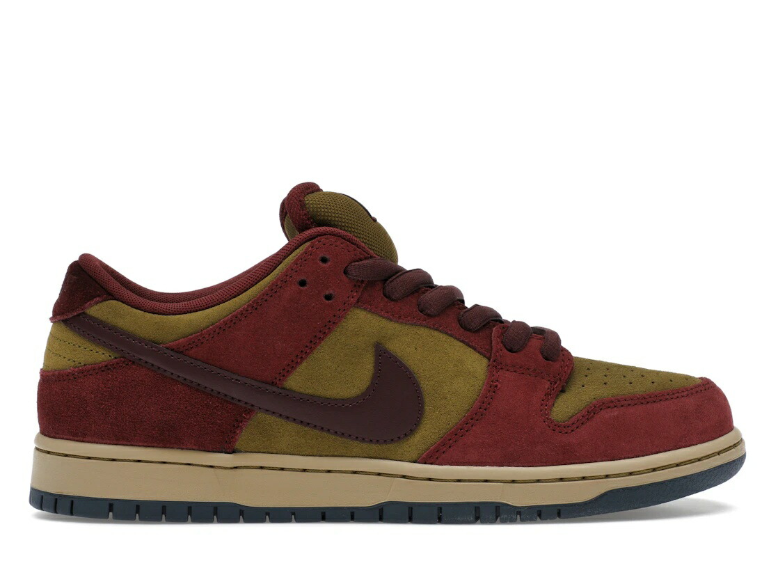 【今なら銀行割引引き換え証書き著す中】Nike Nike SB Dunk Low Dark Team Red Olive Flak ナイキ HQ1625-600 メンズ スニーカー 駈けっくらシューズ 19SX-20260508125615-451