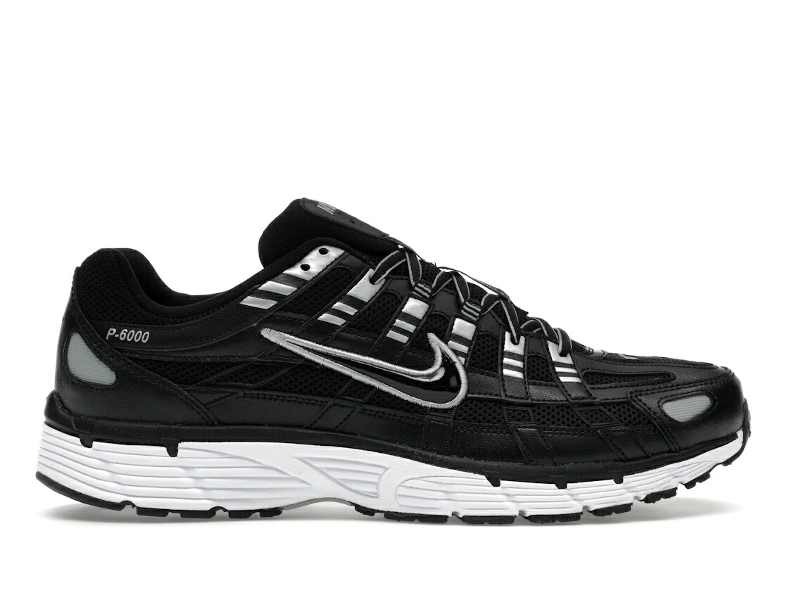 【今なら銀行割引引き換え証書き著す中】Nike Nike P-6000 Black White Metallic Silver ナイキ CD6404-026 メンズ スニーカー 駈けっくらシューズ 19SX-20260508125615-452