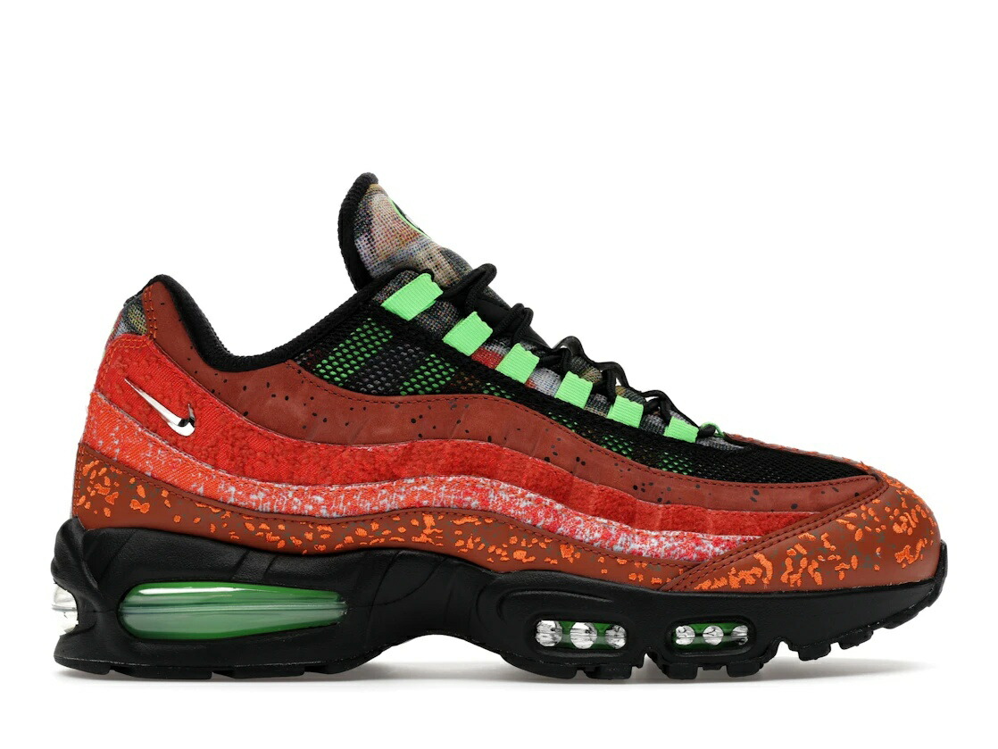 ＼百貨店大売り出し／1000円引き換え証書き著す中！Nike Nike Air Max 95 Big Bubble Family Reunion Hong Kong ナイキ IQ5755-200 メンズ スニーカー 駈けっくらシューズ 19SX-20260508125615-568