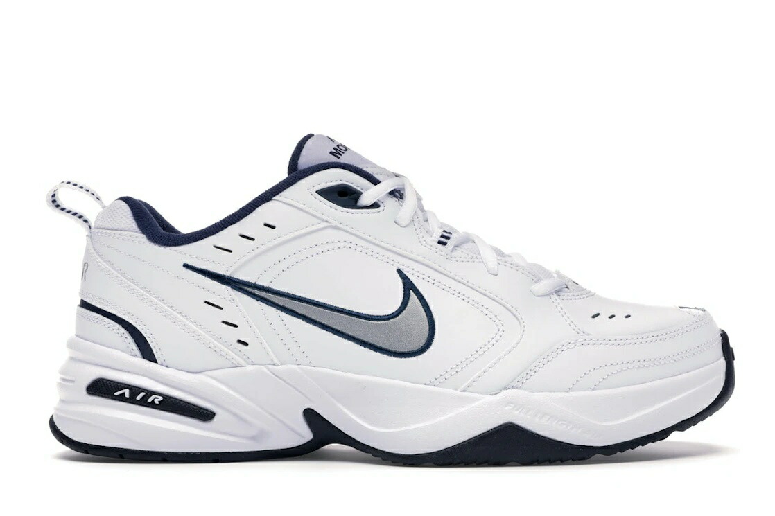 ＼百貨店大売り出し／1000円引き換え証書き著す中！Nike Nike Air Monarch IV White Navy ナイキ 415445-102 メンズ スニーカー 駈けっくらシューズ 19SX-20260508125615-606