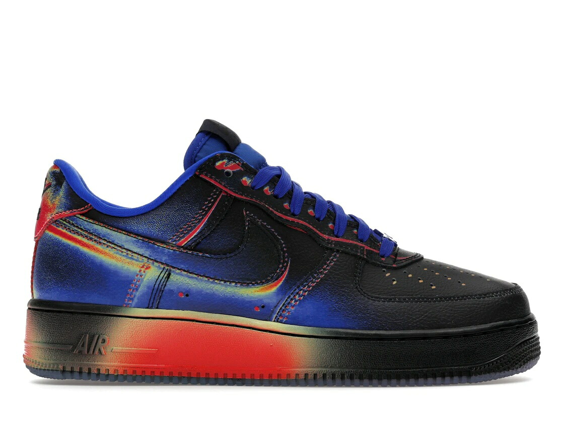 ＼百貨店大売り出し／1000円引き換え証書き著す中！Nike Nike Air Force 1 Low Retro Heat Map Black Racer Blue ナイキ IB6834-001 メンズ スニーカー 駈けっくらシューズ 19SX-20260508125615-720